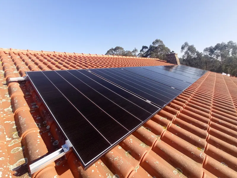 Instalação solar em Mafra